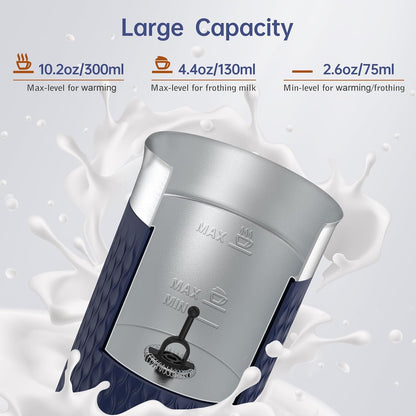 iFarh.com mousseur à lait électrique 4 en 1 capacité 300 ml