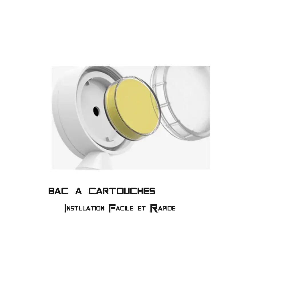 Pommeau Douche Anti-Calcaire Adoucisseur + Vitamine C Acide Hyaluronique