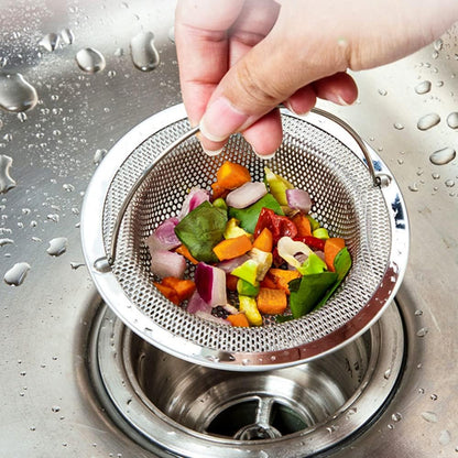 Grille filtre en inox pour évier de cuisine