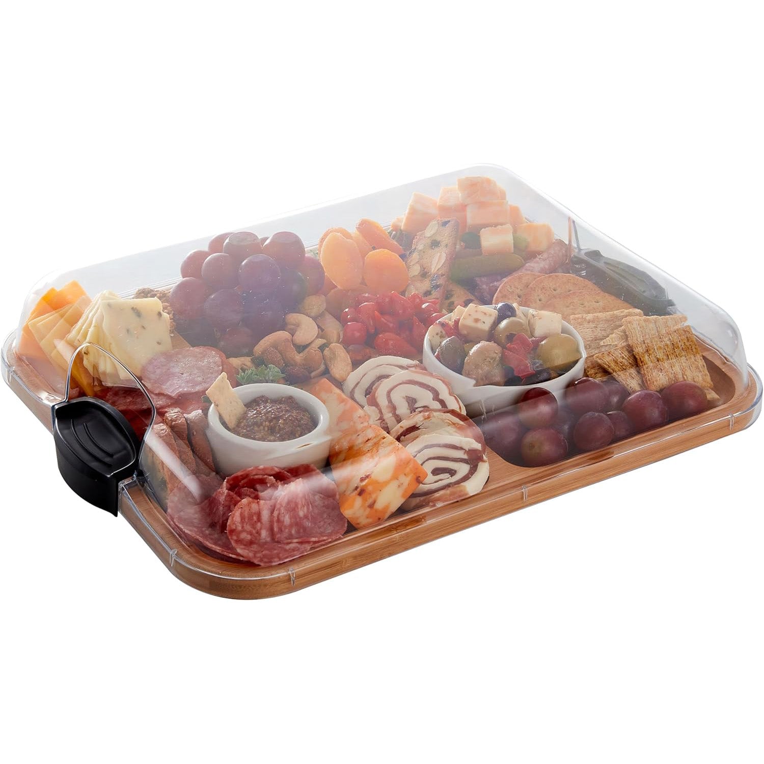 Planche à collation avec compartiments verrouillable